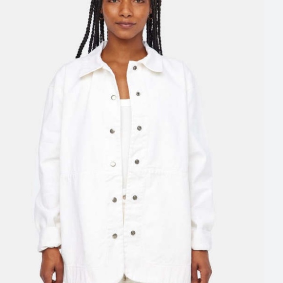 Lacausa Cassidy Jacket, White / Cream, size S (oversized) - Picture 2 of 10